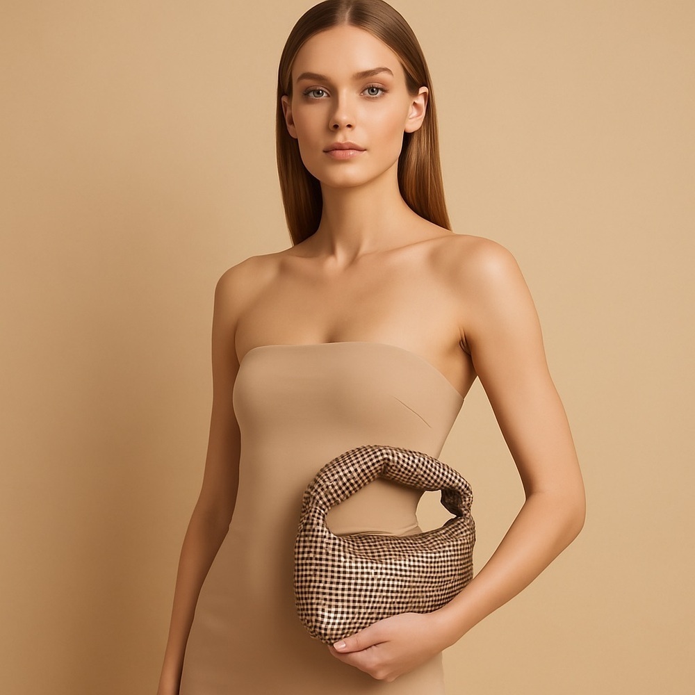 Chic Checkered Mini Bag - Picture 2 of 5